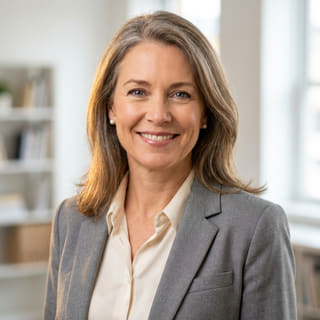 Sarah Coleman, Chief Financial Officer i Falk Formuenad, profilbilde