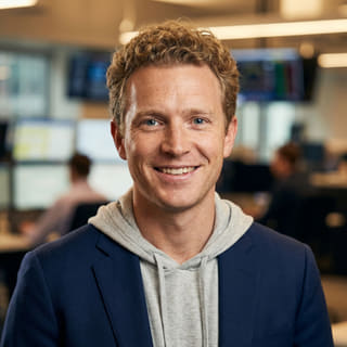 Ryan Brooks, med tittelen Lead Trading Analyst hos Falk Formuenad, profilbilde
